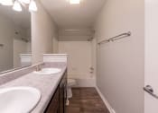 Thumbnail 23 of 28 - Luxurious Bathroom at Barrington Estates Apartments, Indianapolis, IN