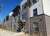 Thumbnail 11 of 13 - SevenTwelve Lofts Downtown UNT Denton Apartments Beautiful Exteriors