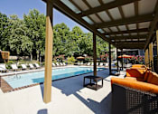 Thumbnail 19 of 24 - Poolside Cabana at 555 Mansell, Roswell, GA