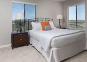 Thumbnail 3 of 36 - Bedroom with windows at Mission Trails Apartments San Diego, San Diego, CA