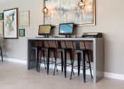 Thumbnail 17 of 36 - Community computer area at Mission Trails Apartments San Diego, San Diego