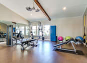 Thumbnail 30 of 36 - Fitness center at Mission Trails Apartments San Diego, San Diego, CA