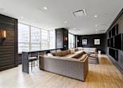 Thumbnail 11 of 50 - Common room at 65 Bay Street, Jersey City, NJ, 07302