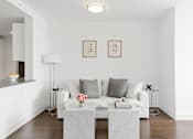Thumbnail 23 of 50 - Living room white interior at 65 Bay Street, New Jersey, 07302