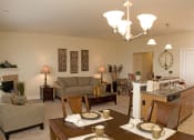 Thumbnail 4 of 28 - Dining and Living Room at Long Pond Shores Waterfront Apartments, Rochester, NY
