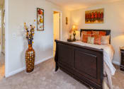 Thumbnail 15 of 18 - Large Master Bedroom at Collett Woods Townhouses, Farmington, NY 