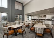 Thumbnail 8 of 18 - Community Room with Serving Kitchen at VINTAGE AT THE CROSSING, Reno Nevada