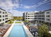 Thumbnail 15 of 15 - Aerial View Of Pool at AVE Florham Park, Florham Park, New Jersey
