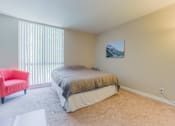 Thumbnail 24 of 59 - Bedroom With Window Coverings at La Vista Terrace, Hollywood, 90046