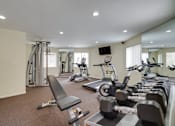 Thumbnail 7 of 36 - Free Weights and Cardio Equipment at Park Merridy, Northridge, California