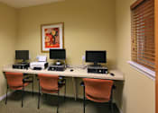 Thumbnail 10 of 19 - Cambridge Commons computer room business center lounge affordable