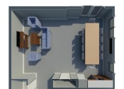 Thumbnail 3 of 48 - Community room floor plan