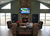 Thumbnail 4 of 19 - Fireplace at Regency Preserve, Avon IN, 46123