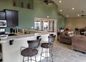 Thumbnail 7 of 19 - Clubhouse with Demonstrative Kitchen at Regency Preserve, Avon, IN 46123