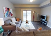Thumbnail 2 of 43 - living room, patio, sliding glass door