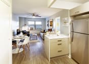 Thumbnail 5 of 12 - Living area in unit for The KC High Line Apartments in Kansas City, MO