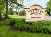Thumbnail 30 of 32 - Welcoming Property Signage at Whisper Hollow Apartments, Maryland Heights, MO, 63043