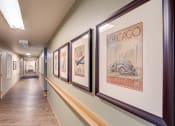 Thumbnail 9 of 12 - Hallway at VINTAGE AT NAPA, Napa California