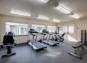 Thumbnail 12 of 12 - Gym with fitness equipment at VINTAGE AT NAPA, Napa, CA 94558