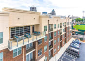 Thumbnail 3 of 35 - Elegant Exterior View at Greenway at Stadium Park, Greensboro, North Carolina, 27401