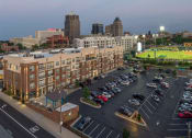 Thumbnail 4 of 35 - Aerial View Of Property at Greenway at Stadium Park, Greensboro, NC, 27401