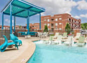 Thumbnail 19 of 35 - Extensive Resort Inspired Pool Deck at Greenway at Stadium Park, Greensboro, 27401