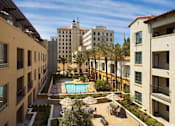 Thumbnail 5 of 21 - Resort Style Pool and Spa at Trio Apartments, California