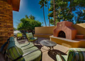 Thumbnail 10 of 13 - Outdoor Grill and Entertainment Area at Residences at FortyTwo25, Phoenix, AZ