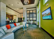 Thumbnail 3 of 13 - Resident Entertainment Lounge at FortyTwo25 Apartments in Phoenix, AZ