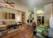Thumbnail 5 of 13 - Living Rooms With Lighted Ceiling Fan at Residences at FortyTwo25, Phoenix, 85008