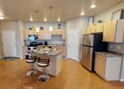 Thumbnail 5 of 34 - kitchen with island