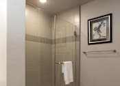 Thumbnail 6 of 41 - Tiled Shower, glass door