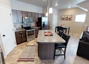 Thumbnail 4 of 40 - furnished apartment, moorhead kitchen