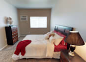 Thumbnail 12 of 40 - bedroom with dresser and bed