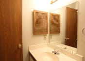 Thumbnail 14 of 18 - Image of master bathroom with vanity and medicine cabinet