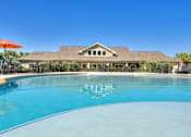 Thumbnail 13 of 32 - Resort Style Pool with Sun Pavilion at La Contessa Luxury Apartments, Laredo
