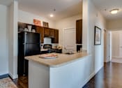 Thumbnail 27 of 32 - Rich Shaker Style Cabinetry at La Contessa Luxury Apartments, Laredo