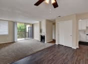 Thumbnail 19 of 43 - Living room and KITCHEN at LAKE DIANNE, Santa Ana