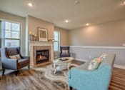 Thumbnail 16 of 45 - Living room of Home For Rent in Holt Michigan | Aspen Lakes Estates