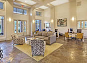 Thumbnail 19 of 41 - Leasable Event Space with Couches and Seating for 8 with Bright Open Windows at Alden Place at South Square Apartments, Durham, NC 27707