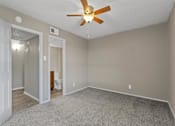 Thumbnail 10 of 28 - Bedroom with light walls at Verano Oaks Apartments