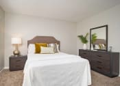 Thumbnail 16 of 20 - Comfortable Bedroom With Pillow at Parc at 5 Apartments, Downey, CA, 90240