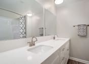 Thumbnail 20 of 20 - Bathroom with vanity sink at Parc at 5 Apartments, Downey, California