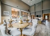 Thumbnail 18 of 25 - Eat-In Table With High Chairs In Clubhouse at Champion Farms Apartments, Louisville, 40241