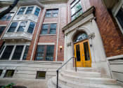 Thumbnail 4 of 28 - Apartment Exterior at The Plaza at Library Square, Indiana, 46204
