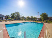 Thumbnail 2 of 35 - Swimming Pool and sundeck at Bradford Run in Kokomo, IN