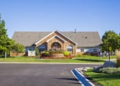 Thumbnail 1 of 15 - exterior of clubhouse at Northlake Farms Apartments, Gurnee, IL