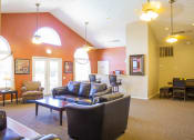 Thumbnail 13 of 15 - clubhouse couches amenity at Northlake Farms Apartments, Gurnee, IL 60031