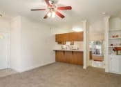 Thumbnail 29 of 30 - Carpeted Living Area at Dartmouth Tower at Shaw, California
