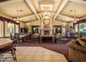 Thumbnail 17 of 30 - Posh Lounge Area In Clubhouse at Dartmouth Tower at Shaw, California